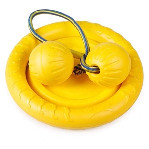 Ensemble de jouets à mâcher indestructibles pour chiens, balles flottantes, disque volant, <span class=keywords><strong>anneau</strong></span> pour chiens de petite, moyenne et grande taille, pour l'entraînement - Product Image 4
