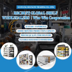 ชั้นวางสินค้าในคลังสินค้า ระบบชั้นวางสินค้าอเนกประสงค์สำหรับการค้า พร้อมชั้นวางหลายขนาดสำหรับการจัดแสดงสินค้าปลีกและห้องเก็บสินค้า - Product Image 2