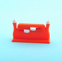Enfile-aiguille automatique en plastique à Double trous Insertion de point fil à coudre à la main