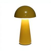 Lampe de table LED au design européen de luxe, sans fil, rechargeable par USB, lampe de bureau extérieure pour restaurant, café, terrasse