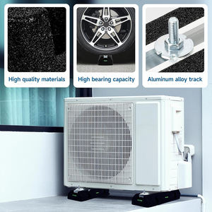 Ensemble de montage de base d'amortissement de <span class=keywords><strong>pied</strong></span> Fix-It en caoutchouc Bigfoot d'usine pour pièces de climatiseur <span class=keywords><strong>à</strong></span> usage industriel extérieur - Product Image 4