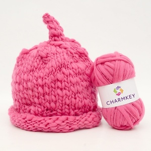 Charmkey Vente chaude Meilleur <span class=keywords><strong>prix</strong></span> en gros Fil à tricoter 100% <span class=keywords><strong>laine</strong></span> Fil fantaisie pour le crochet à la main - Product Image 3