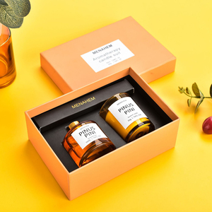 Ensemble de bougies aromatiques en cire de soja faites à la main de luxe et diffuseur à bâtonnets, parfum longue durée, cadeau moderne pour la maison et les fêtes - Product Image 4
