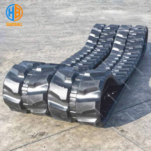 รางยางช่วงล่างของรถขุดสำหรับรถ300x55.5x82Y B3.3 yanmar ขนาด12 "สำหรับ B35 B27V - Product Image 1