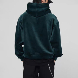 Sudadera con Capucha KingSen de Alta Calidad para Hombre, Premium, de Terciopelo Sedoso, Invierno, 100% Poliéster, con Bolsillo en el Pecho, Logotipo Bordado, Forrada - Product Image 5