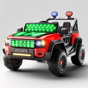 รถยนต์ไฟฟ้าเด็กขับเคลื่อนด้วยแบตเตอรี่ 12V ชาร์จได้ ราคาถูก มีไฟ มีเพลง รถแบตเตอรี่สำหรับเด็ก - Product Image 1