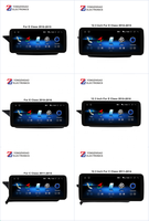 Système multimédia radio Android YZG Qualcomm Android 10.0 8 cœurs 4+64 Go 10,25 pouces 1920x720 pour Benz Mecedes W221 W211