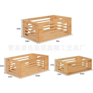 New <b>bamboo</b> storage rack, bathroom desktop organizer, bedroom clothes and bed <b>sheet</b> storage rack, portable wooden frame - Product Image 5