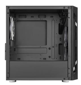 SilverStone FARA H1MB-G MATX <b>Gaming</b> Case Tempered Glass Side Panel High-Airflow Mesh RGB <b>Lighting</b> Adjustable PSU Dust Filters - Product Image 5