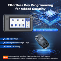 MUCAR VO6 Scanner de diagnostic automobile OBD2 Diagnostic complet du système Mises à jour gratuites à vie 28 fonctions de réinitialisation Codage ECU