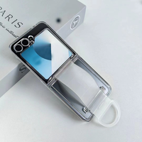 Untuk Samsung Z Flip 6 penutup belakang casing ponsel untuk Z Flip 5 casing warna ponsel