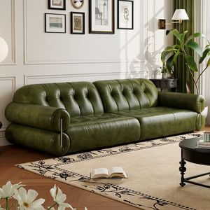 Canapé <span class=keywords><strong>d</strong></span>'angle moderne et confortable en cuir noir pur, style minimaliste, luxe léger, écologique – Offre spéciale - Product Image 1