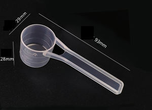 Venta caliente Utensilios <span class=keywords><strong>de</strong></span> cocina 15ml 7,5g Cucharas medidoras <span class=keywords><strong>de</strong></span> plástico Sal <span class=keywords><strong>Jarabe</strong></span> oral Azúcar Leche en polvo <span class=keywords><strong>Cuchara</strong></span> - Product Image 6