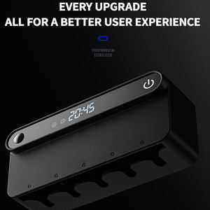 حامل فرشاة أسنان ذكي معقم تعمل بالآشعة البليعة ، منظم للحمام ، حامل فرشاة أسنان ، حامل فرشاة أسنان أوتوماتيكي ، معقم بالآشعة الشعاعية - Product Image 5