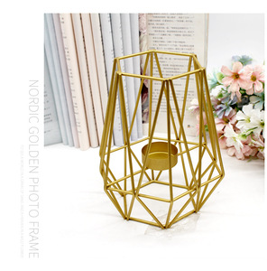 Popular hierro boda candelabros titular acanalado diseño hecho a mano otoño colores - Product Image 5