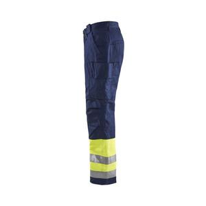 BLAKLADER - 186218113389D84 Pantalones de invierno Hi-Vis Amarillo/Azul marino-EAN 7330509419359 ROPA DE TRABAJO DE LA HI-VIS - Product Image 5