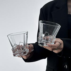 최소 주문 수량이 적은 330ml 프리미엄 올드 패션드 면처리된 노징/스니핑 위스키 잔 (맞춤 로고 가능) - Product Image 6