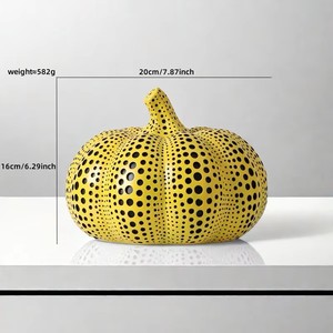 Escultura Moderna de Puntos de Colores Kangning para Interiores, Adornos para el Hogar de Halloween y Acción de Gracias Hechos de Espuma - Product Image 1