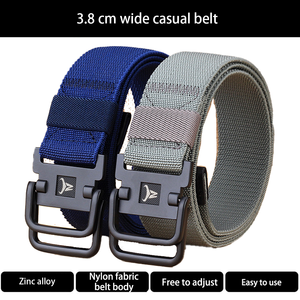 Bas <span class=keywords><strong>pas</strong></span> <span class=keywords><strong>cher</strong></span> en gros hommes tissu <span class=keywords><strong>ceinture</strong></span> en alliage métallique boucle <span class=keywords><strong>ceinture</strong></span> de Combat en plein air chasse randonnée sport <span class=keywords><strong>ceinture</strong></span> tactique - Product Image 4