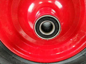 Jingyuan — petite roue pneumatique de 16 pouces, pneu en métal 4.00 — 8 pour chariot à roulettes - Product Image 4