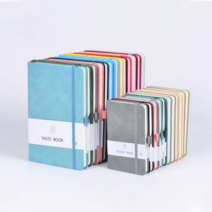 Carnet de notes portable en PU avec sangle élastique pour bureau et études – Approvisionnement direct - Product Image 1
