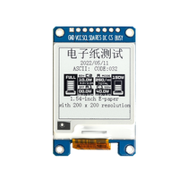 Layar Tinta Elektronik 1,54 Inci Resolusi 200*200 Driver SSD1681 Hitam Putih EPD E-Paper E-Ink Display