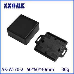 60*60*30 มม.ออกแบบใหม่ติดผนังตู้พลาสติกควบคุมอิเล็กทรอนิกส์พลาสติกหูติดผนัง <span class=keywords><strong>Iot</strong></span> ตู้ - Product Image 6