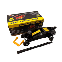 Cric hydraulique horizontal YLF01-2T, capacité 2 tonnes, chariot en acier pour voiture