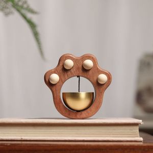Lonceng Angin Kayu Retro Kustom Grosir, Kerajinan Lonceng Angin untuk Dekorasi Rumah, Gantungan Dinding Kulkas/Pintu Kayu, Tanda yang Dapat Digunakan Kembali, Hadiah - Product Image 3