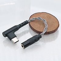 Adaptateur audio AUX Type-C vers Jack 3,5 mm OFC plaqué argent avec graphène pour écouteurs, câbles audio pour tablettes Android, iPhone 17, Samsung, MacBook