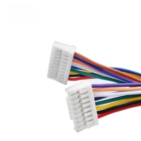 Kabel Ekstensi Silikon GH1.25mm Kustom Pria ke Wanita dengan Konektor GHR 2 3 4 5 6 7 8 9 10 12 Pin