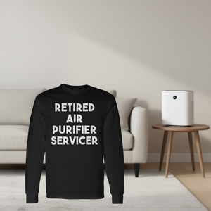 Maglietta a maniche lunghe per il personale in pensione del servizio di purificazione dell'aria - Product Image 3