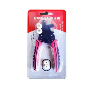 Pelacables de <span class=keywords><strong>señal</strong></span> de fuego, herramienta peladora de cables de fibra óptica 4 en 1, pelacables Miller - Product Image 3