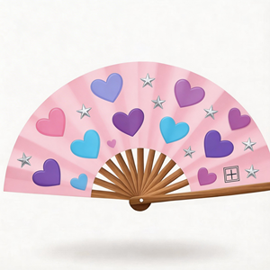 Éventail pliable personnalisé 2026 pour hommes et femmes, en tissu, style chinois, vente en gros, cadeau promotionnel festif - Product Image 6