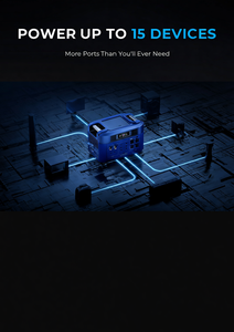 Oukitel BP2000 PRO <b>Solar</b> <b>Generator</b> 3600W Powerstation EU Stock Stacked Expansion Battery Portable Power Stations - Product Image 6