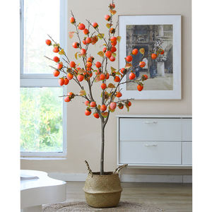 Offre Spéciale <span class=keywords><strong>kaki</strong></span> artificiel <span class=keywords><strong>arbre</strong></span> fruitier maison salon jardin décoration <span class=keywords><strong>arbre</strong></span> fruitier artificiel - Product Image 4