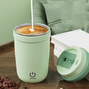 Taza de café magnética con agitación en caliente, taza agitadora de bebidas de 500ml, taza de café eléctrica completamente automática para oficina de viaje - Product Image 6