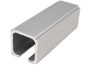 Rail de porte coulissante en alliage d'aluminium à ouverture manuelle, design traditionnel de haute qualité, avec surface finie, pour usage hôtelier - Product Image 1