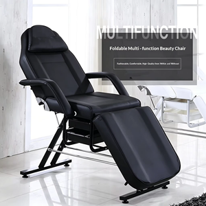 Oferta Especial Transfronteriza: Cama de Masaje Plegable Multifuncional de Tres Secciones para Salón de Belleza, Diseño Moderno, Material de PVC, para <span class=keywords><strong>Tui</strong></span> <span class=keywords><strong>Na</strong></span> - Product Image 4