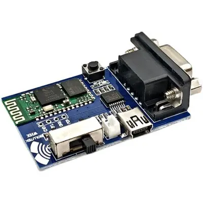 BC-04 Bluetoothシリアルポートモジュールデモンストレーションバージョンワイヤレスシリアルポート通信RS232データ伝送モジュールDC5V