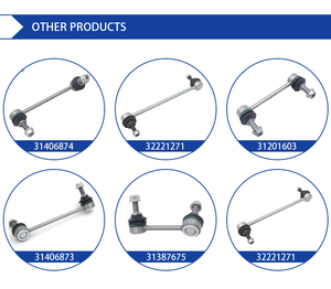Xinwo stabilizzatore per auto barra di collegamento oscillante universale piccola bretella universale angolo 31476579 del veicolo rimontato giunto a sfera regolabile - Product Image 5