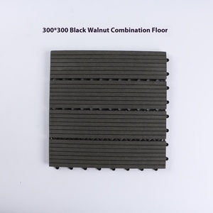 Épissage plancher de bois en plastique bon marché emboîtement WPC PE carreaux de <span class=keywords><strong>terrasse</strong></span> balcon extérieur jardin <span class=keywords><strong>terrasse</strong></span> épissage plastique bois - Product Image 6