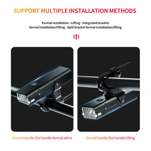 Luz LED para Bicicleta XPG, Faro Delantero Recargable de 2000 mAh, Resistente al Agua IPX5, Lámpara para Ciclismo al Aire Libre - Product Image 3