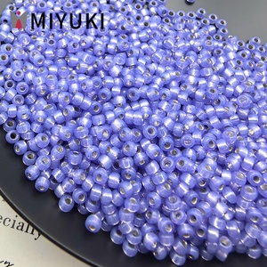 Cuentas de Vidrio <span class=keywords><strong>Miyuki</strong></span> Japonesas Importadas de 2mm 11/0 con Forro Plateado, 10 Gramos/Botella, para Materiales de Bisutería Hechos a Mano - Product Image 6