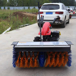 מפעל מותאם אישית קטן כביש שלג מטאטא נכס קהילה מטאטא כדור שלג דוחף מכונה אחת מפוח שלג זול וטוב - Product Image 3