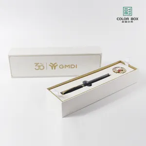 Luxus-Personalgeschenk - individualisierte obere und untere Box mit Deckel - Druck - individuelle Schreibwaren Stift-Ausweis-Geschenkbox