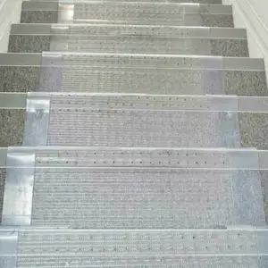 Hete Verkoop Transparant Pvc Tapijt Beschermer Vloer Kunststof Voor Trappen Antislip Mat