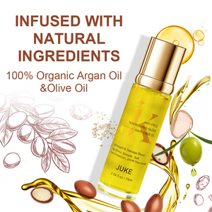 <span class=keywords><strong>Juke</strong></span> huiles de traitement des cheveux à l'argan légères sans sulfate personnalisables 75ml sérum capillaire rafraîchissant extra fort pour des cheveux brillants - Product Image 3