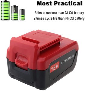 Batería de iones de litio de 18V confiable compatible con la serie inalámbrica Porter Cable 18V o PC1801ID PC186CS PC1800RS y más - Product Image 5