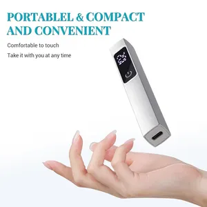 Lampe à ongles UV LED portable rechargeable, séchage rapide, pour manucure, mini lampe torche avec écran tactile - Product Image 5